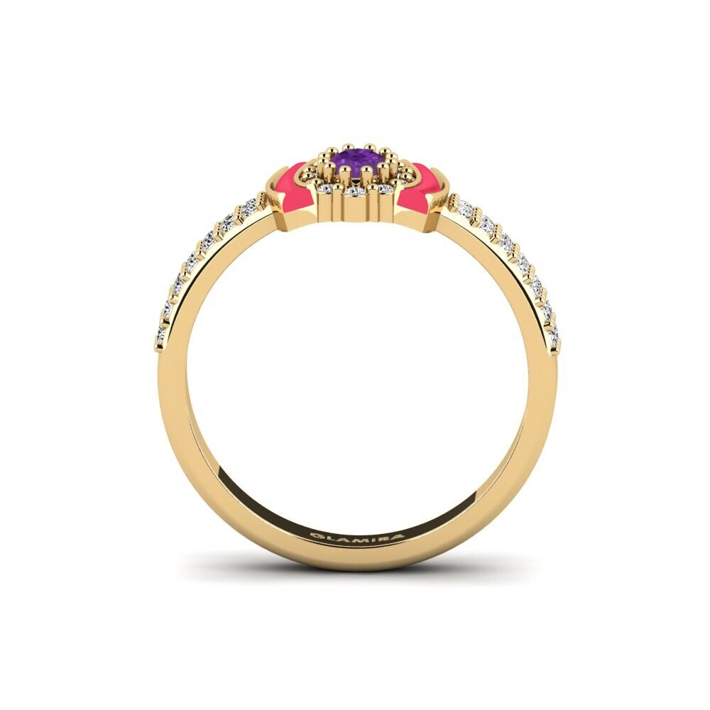 Amethyst Ring Naturita