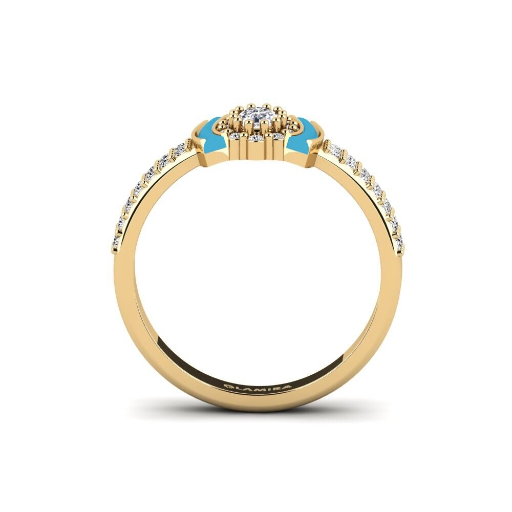 Moissanit Ring Naturita
