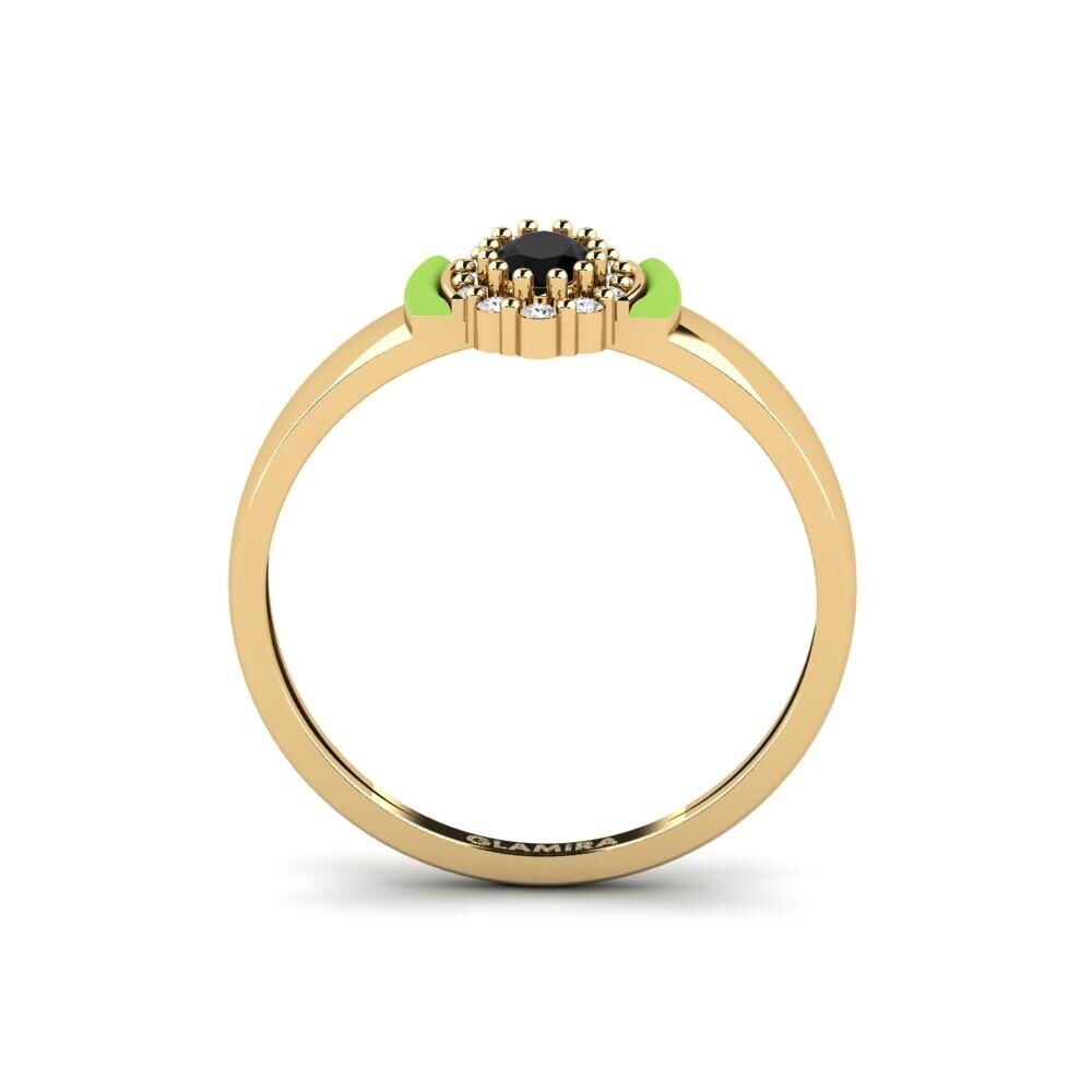 Schwarzer Diamant Ring Newark
