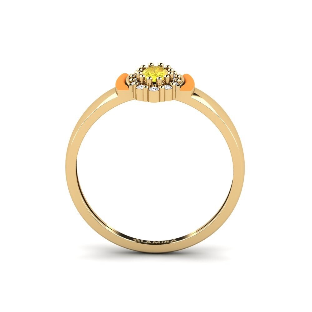 Gelber Saphir Ring Newark