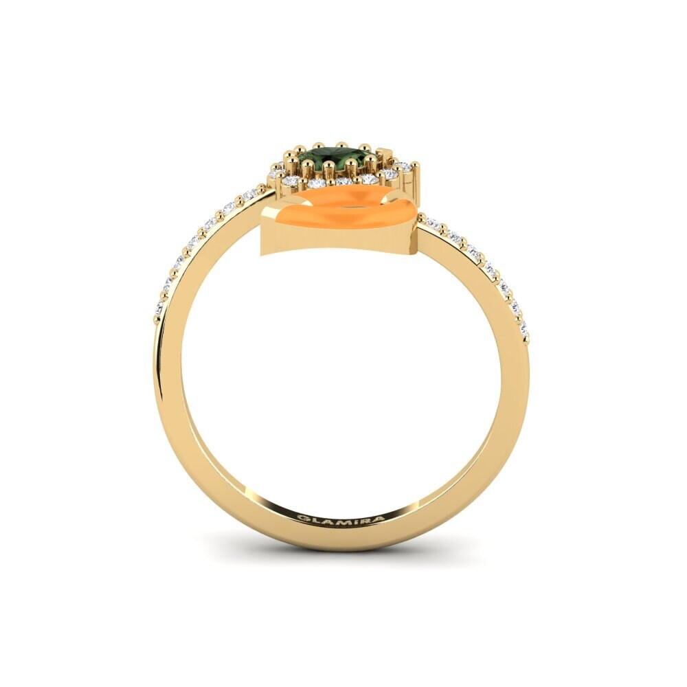 Grüner Saphir Ring Nucla