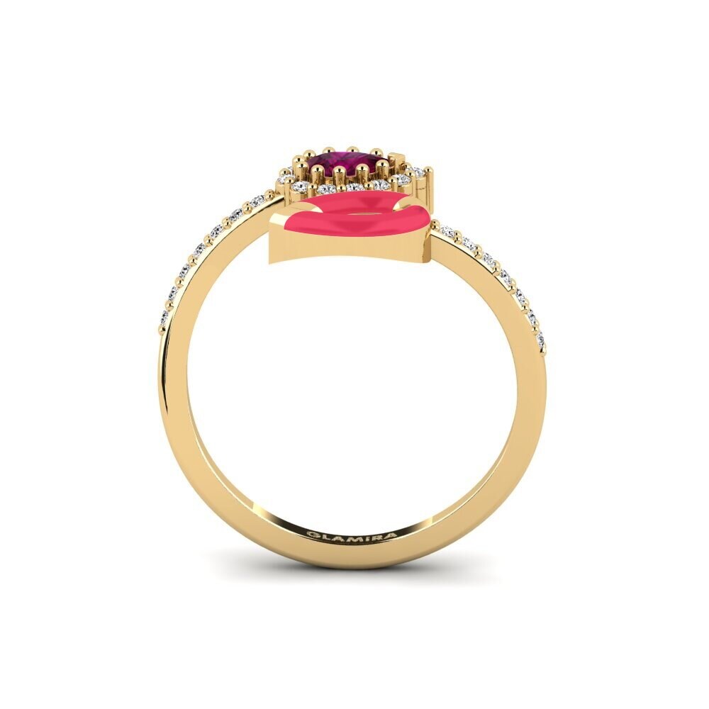 Rhodolit-Granat Ring Nucla