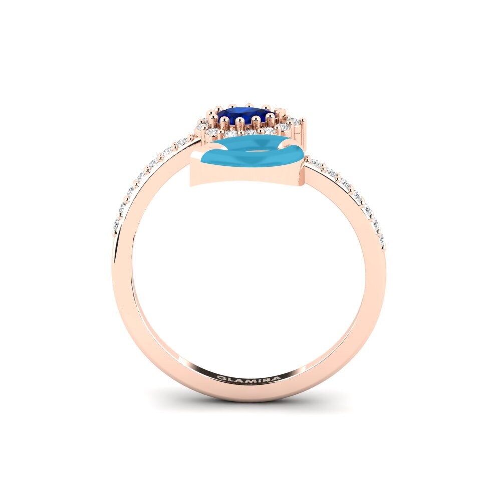 Rotgold 375 Ring Nucla