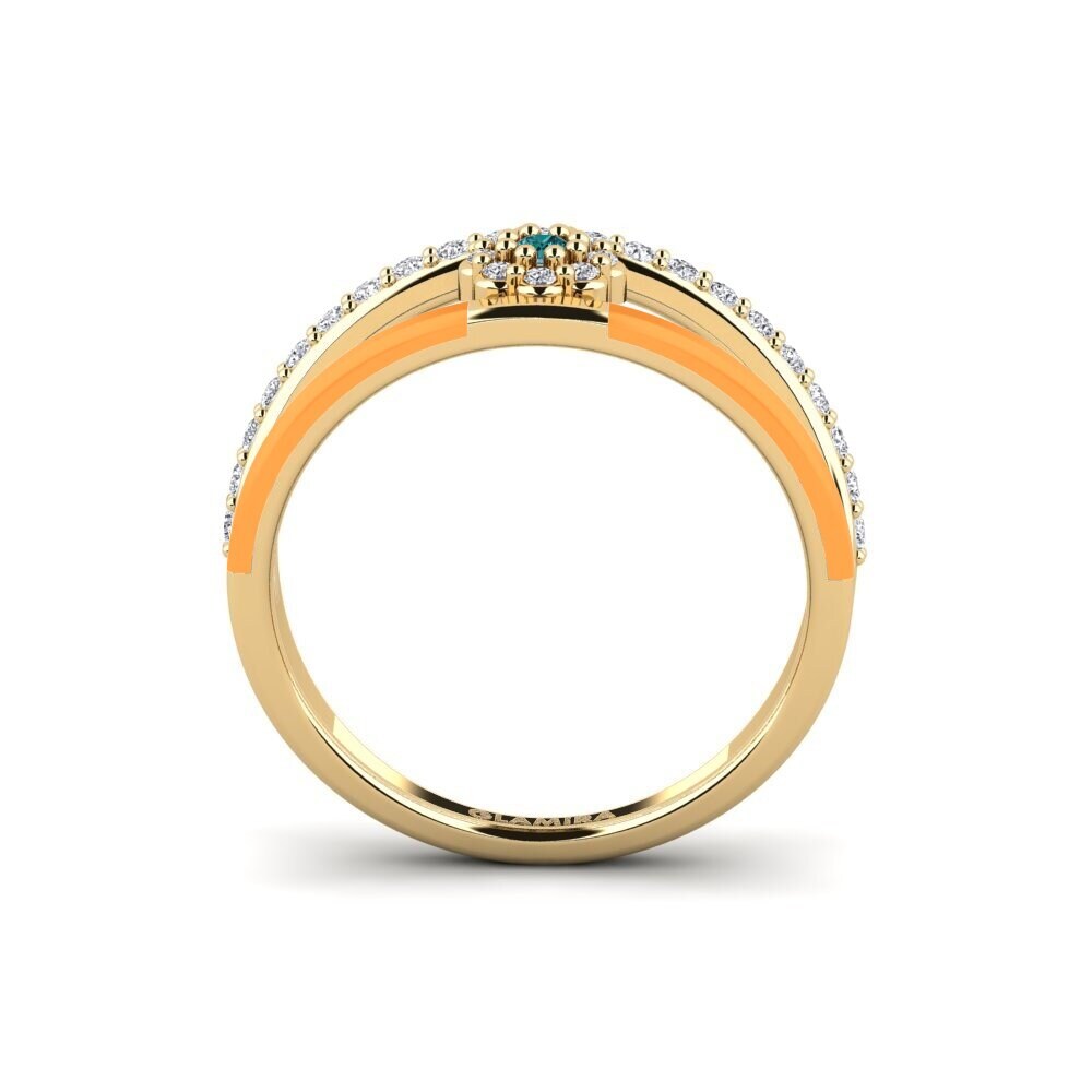 Blauer Diamant Ring Palisade