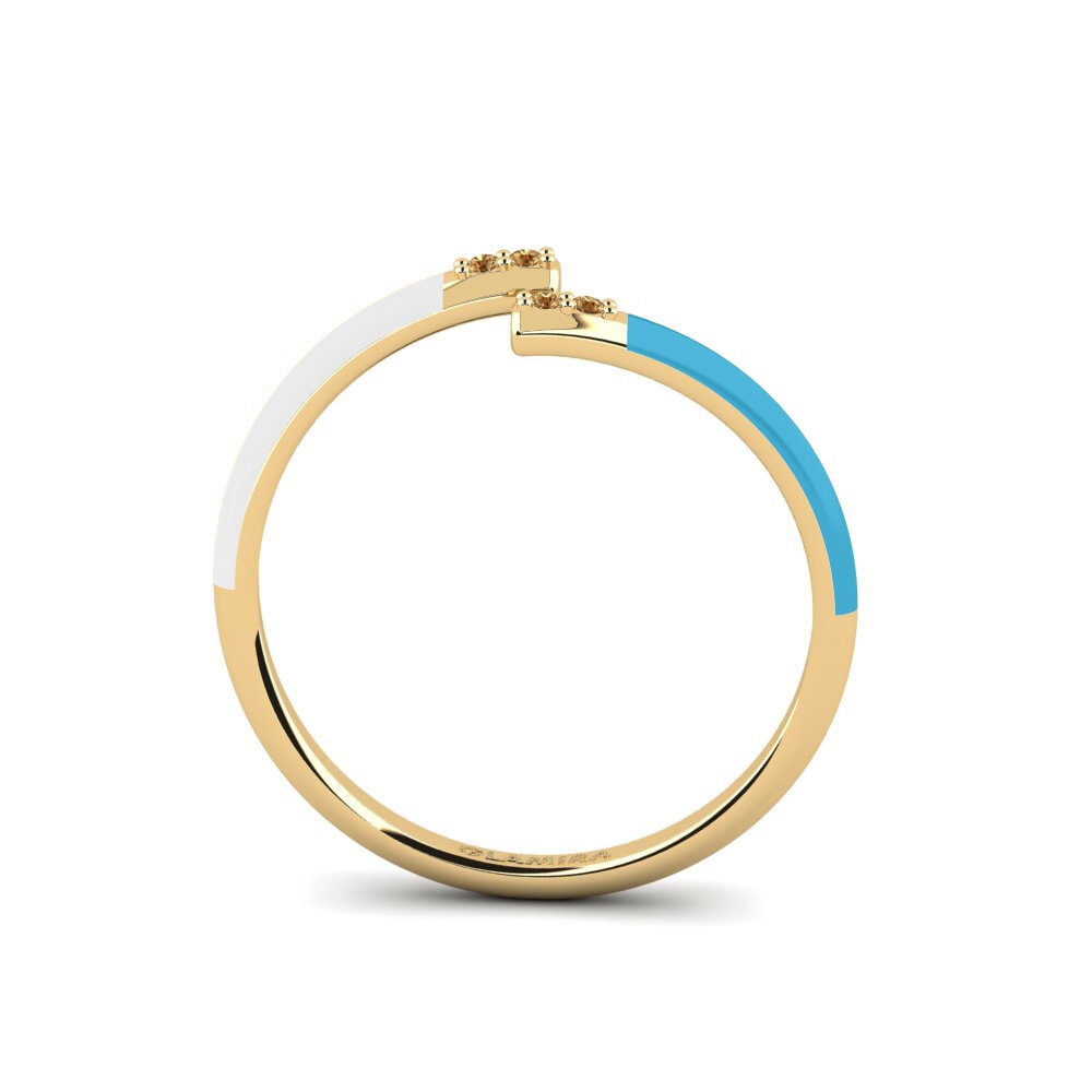 Brown Diamond Ring Rhodes