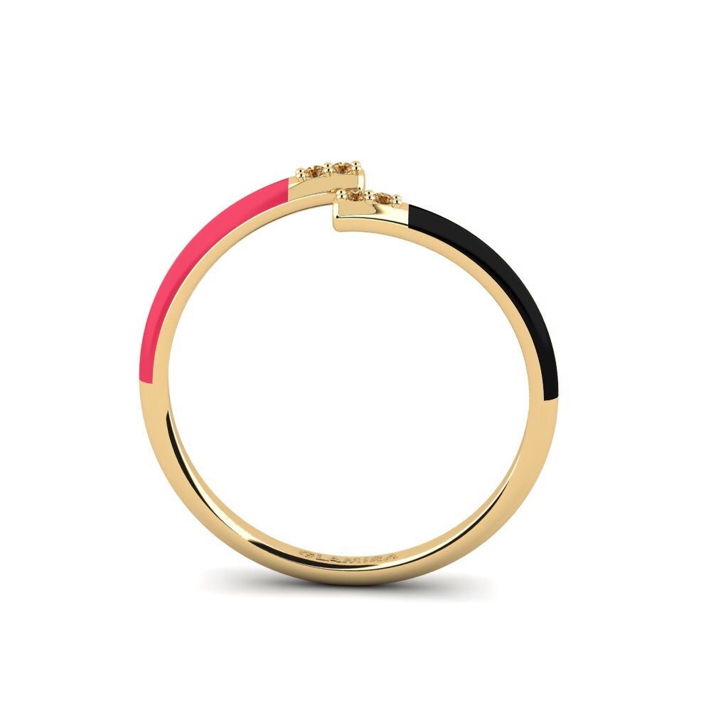 Brown Diamond Ring Rhodes