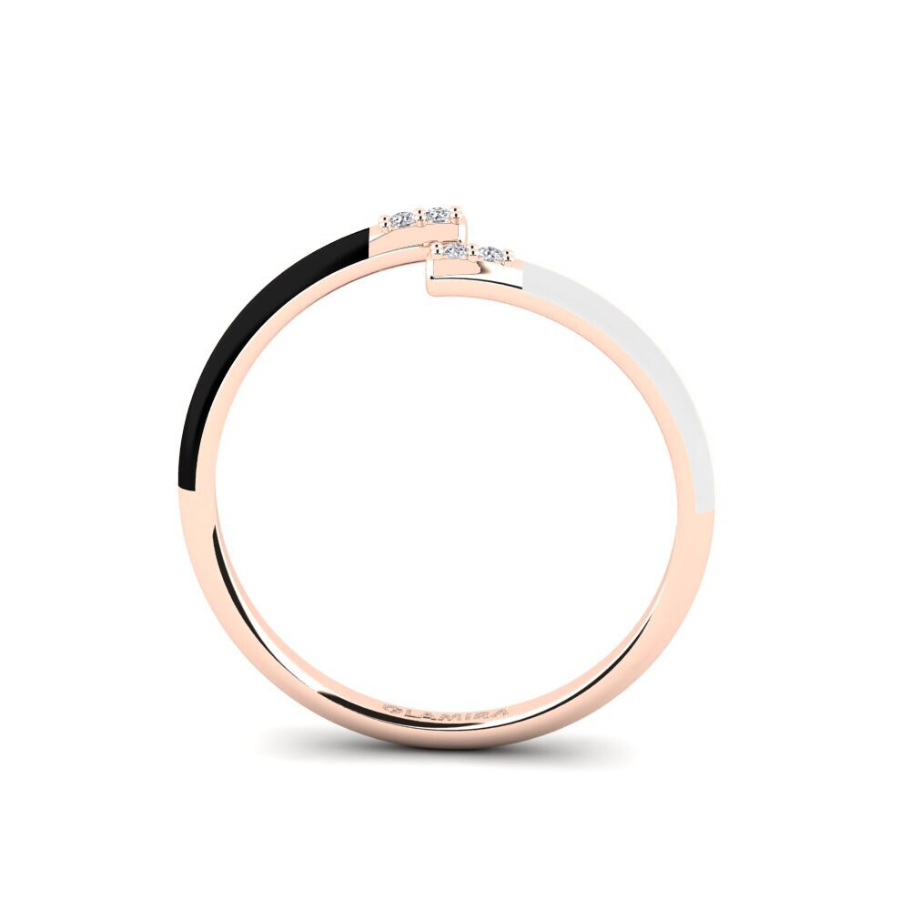 9ct Rose Gold Ring Rhodes