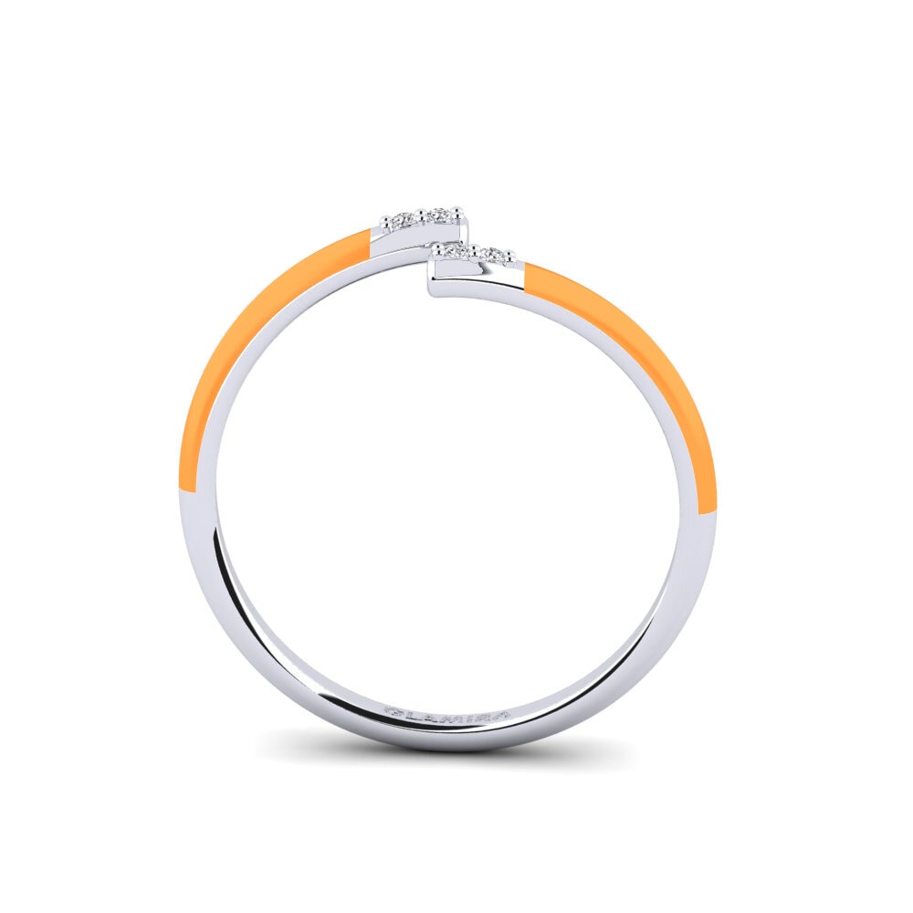 950 Platin Ring Rhodes