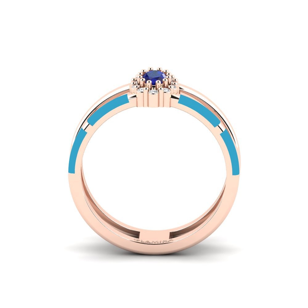 Rotgold 375 Ring Roligt