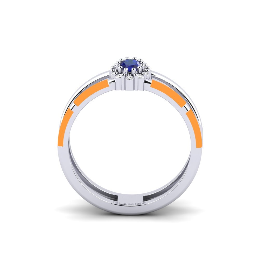 950 Platin Ring Roligt
