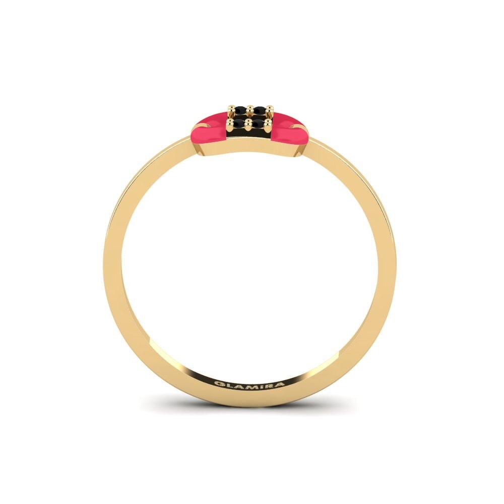 Schwarzer Diamant Ring Samothrace