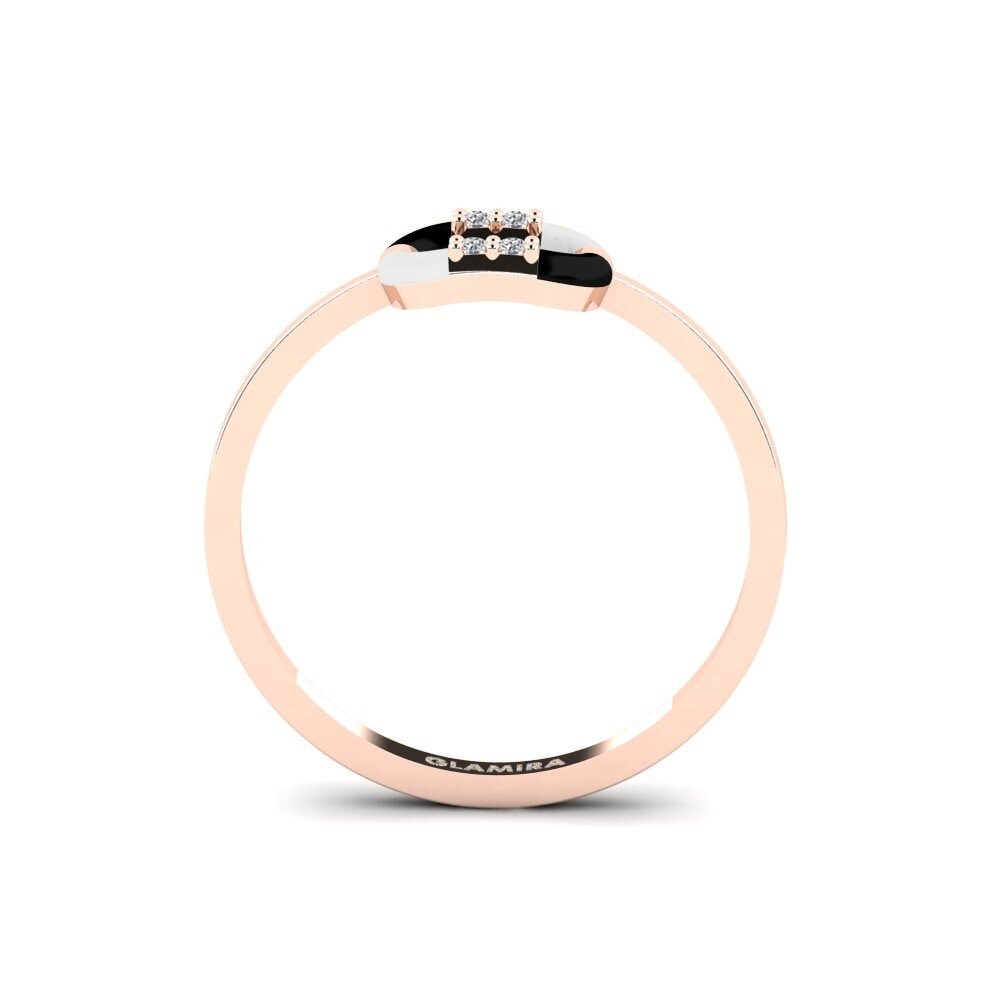 9ct Rose Gold Ring Samothrace