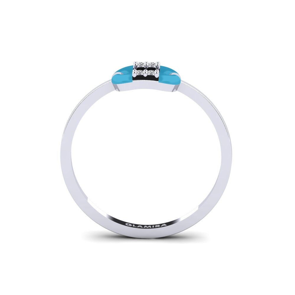 Or Blanc 14k Bague Samothrace