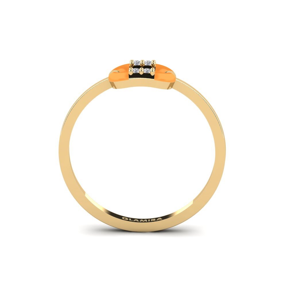 Labor-gezüchteter Diamant Ring Samothrace