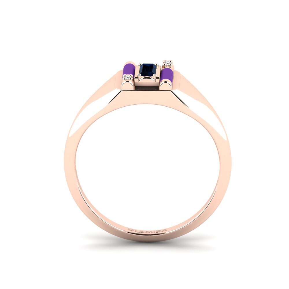 Rotgold 585 Ring Skyro