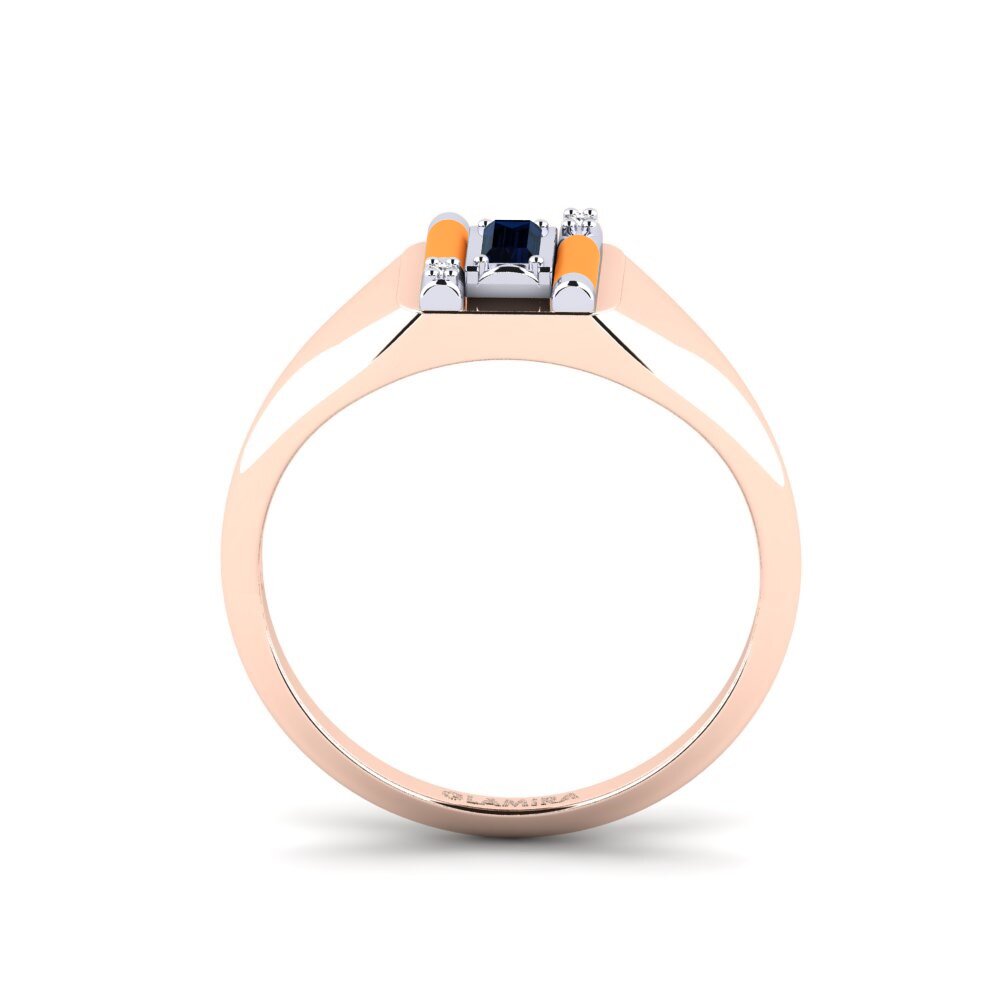 750 Rot & Weißgold Ring Skyro