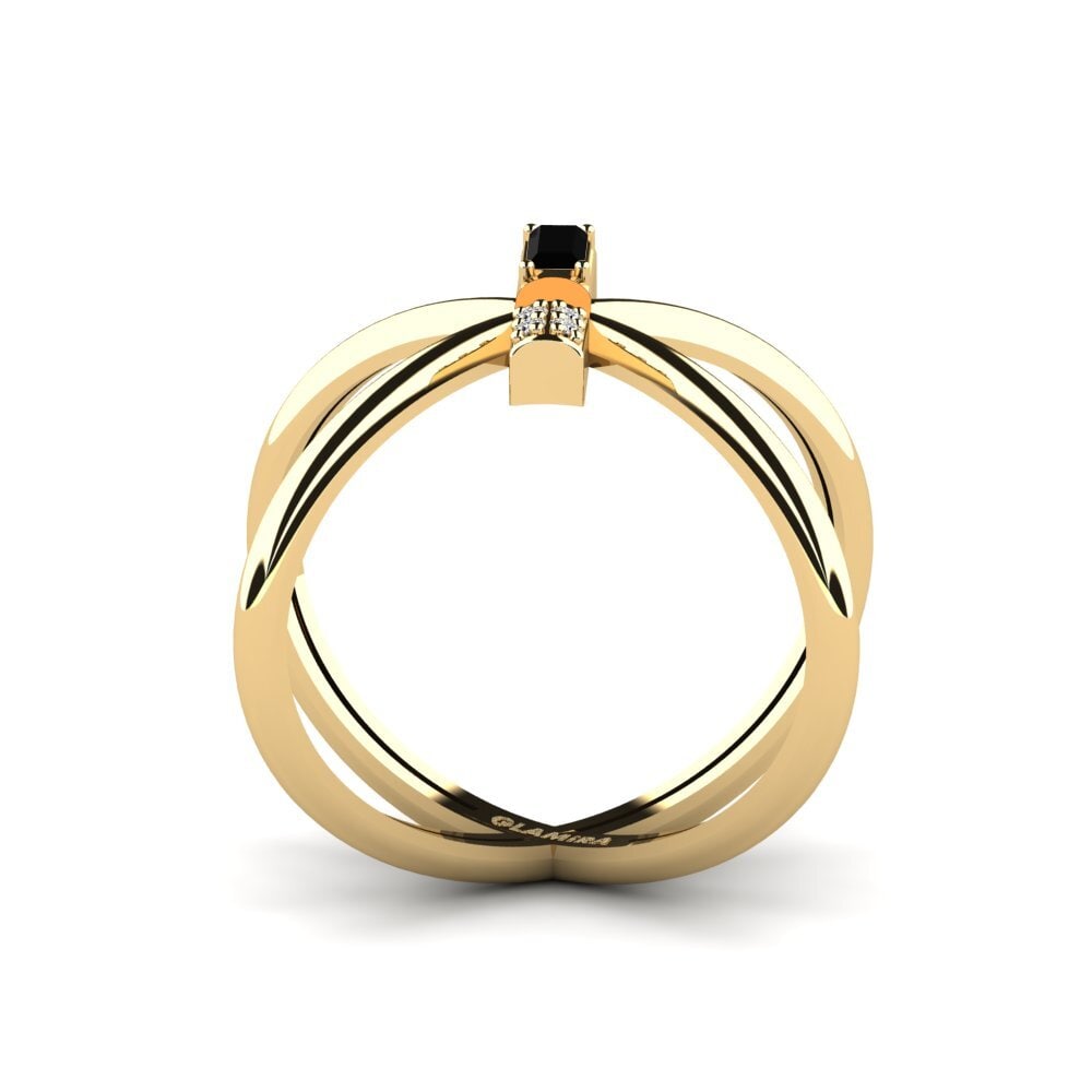 Schwarzer Onyx Ring Tinosa