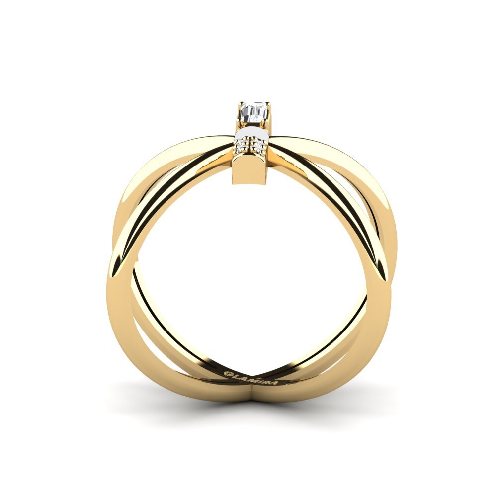 Weißer Saphir Ring Tinosa