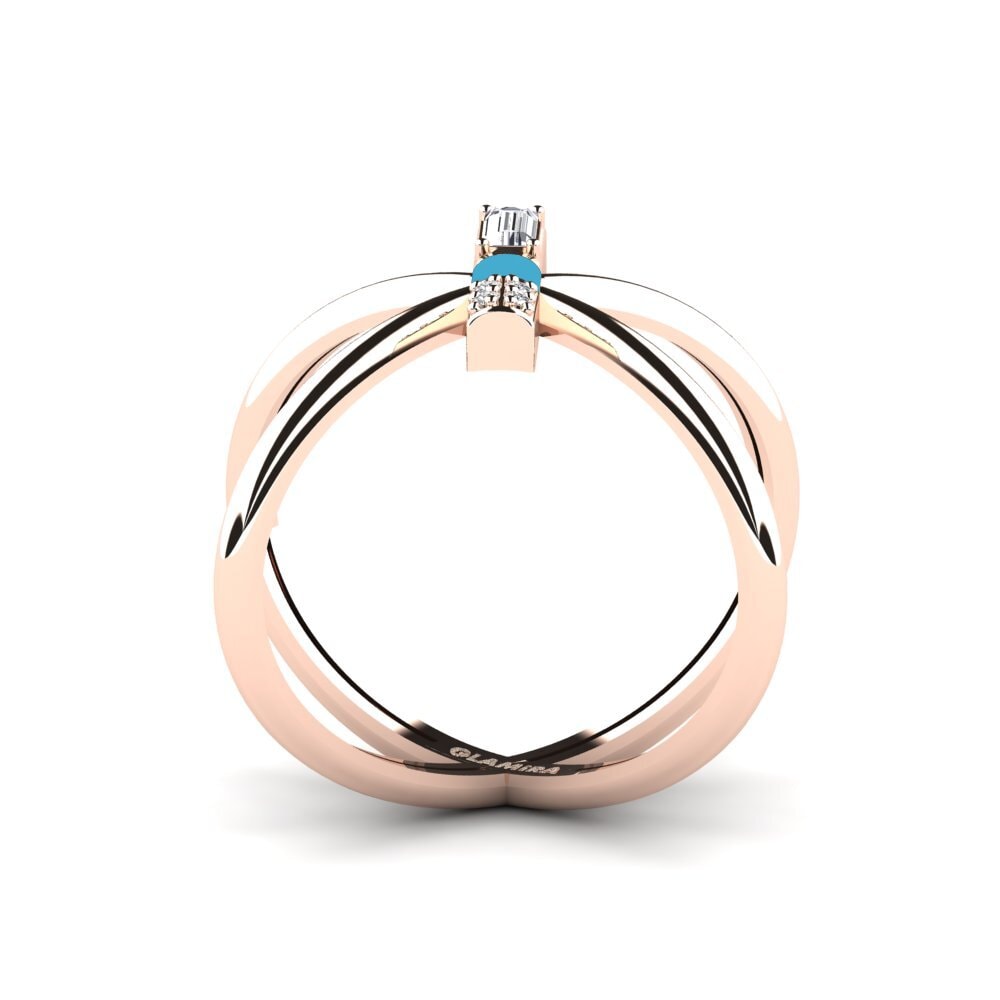 Rotgold 375 Ring Tinosa