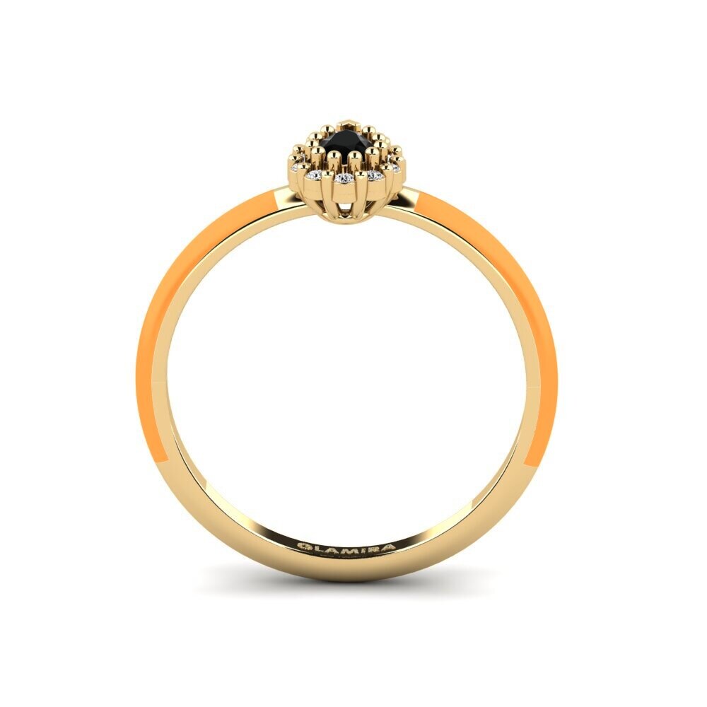 Schwarzer Onyx Ring Zabava