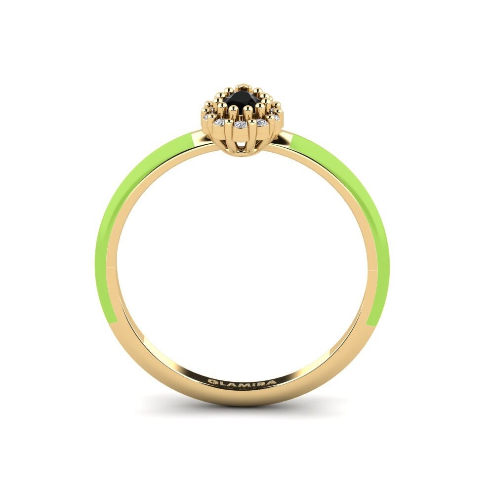 Schwarzer Diamant Ring Zabava