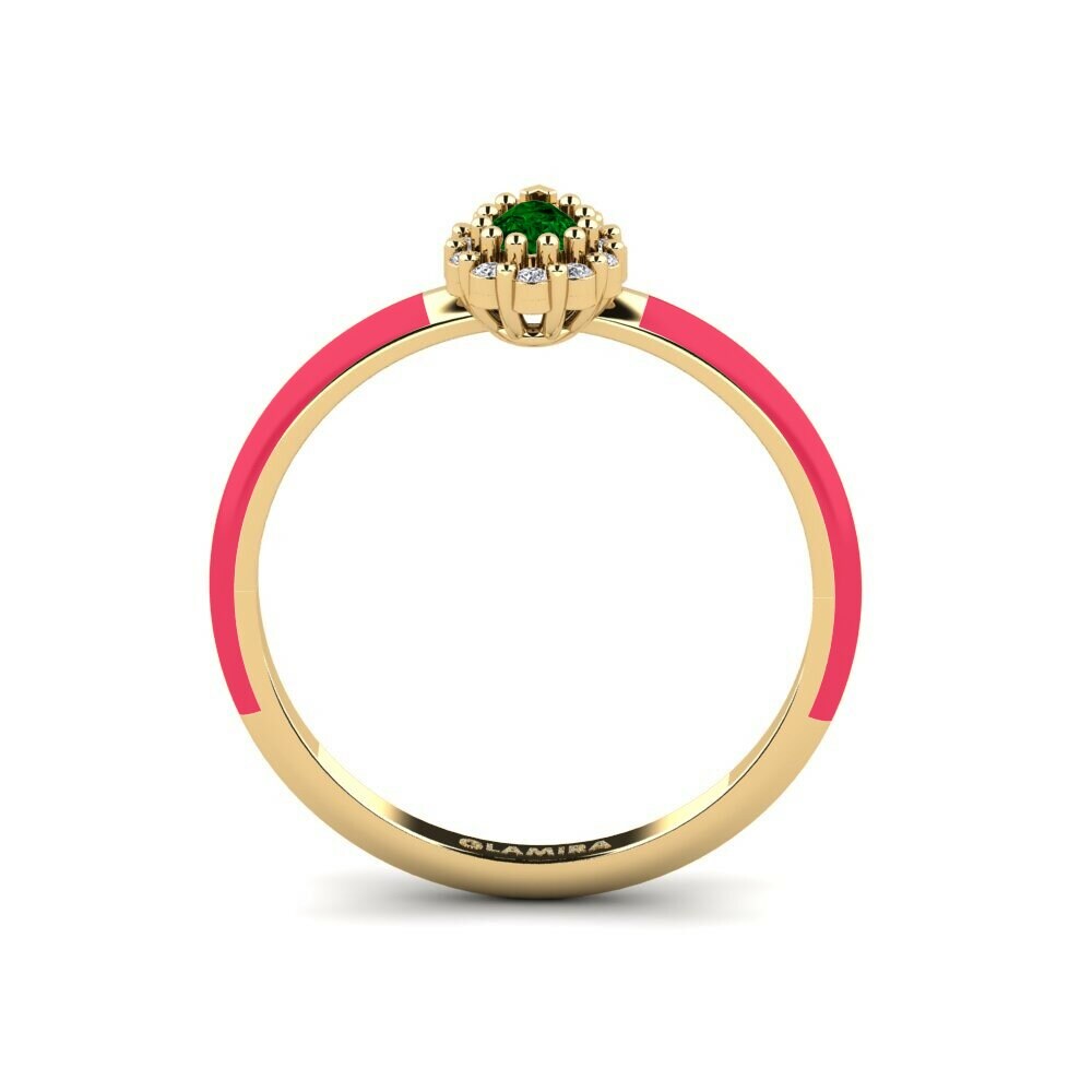 Zircone Vert Bague Zabava