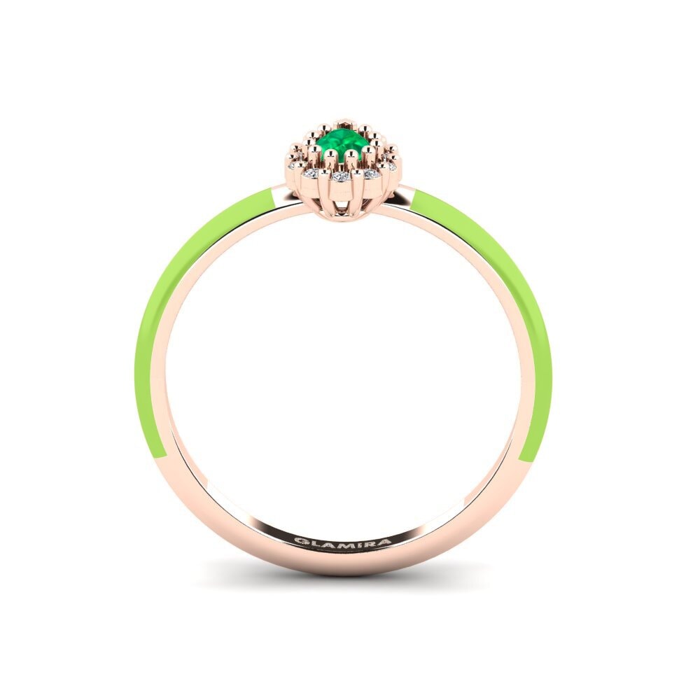 Rotgold 585 Ring Zabava