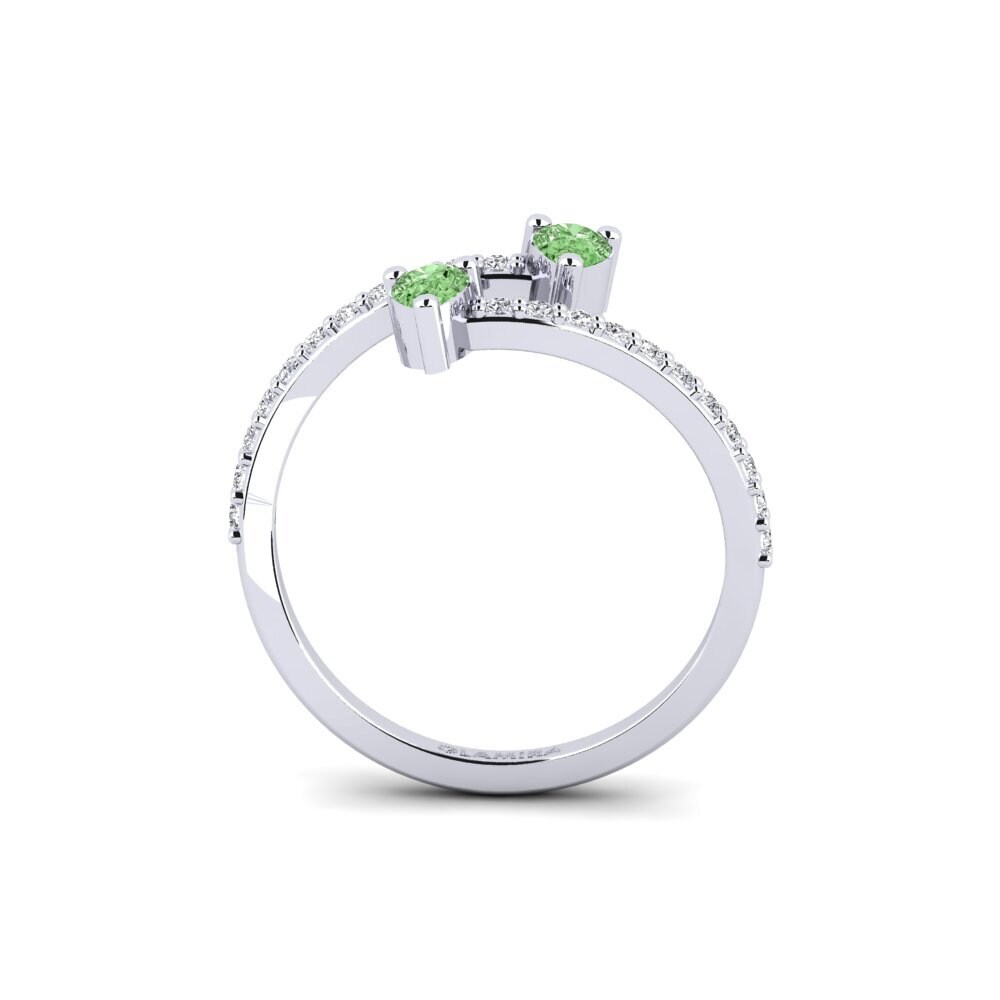 Diamante Verde Anel Badajoz