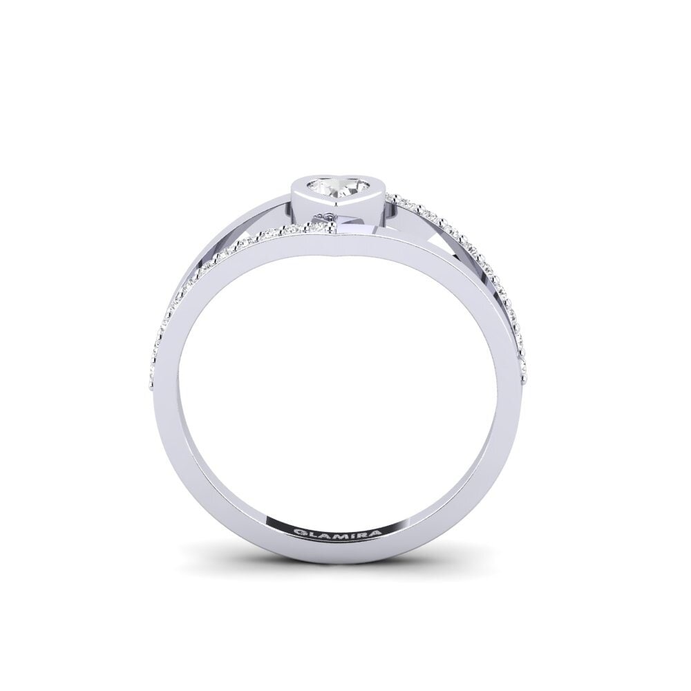 White sapphire Ring Befogess
