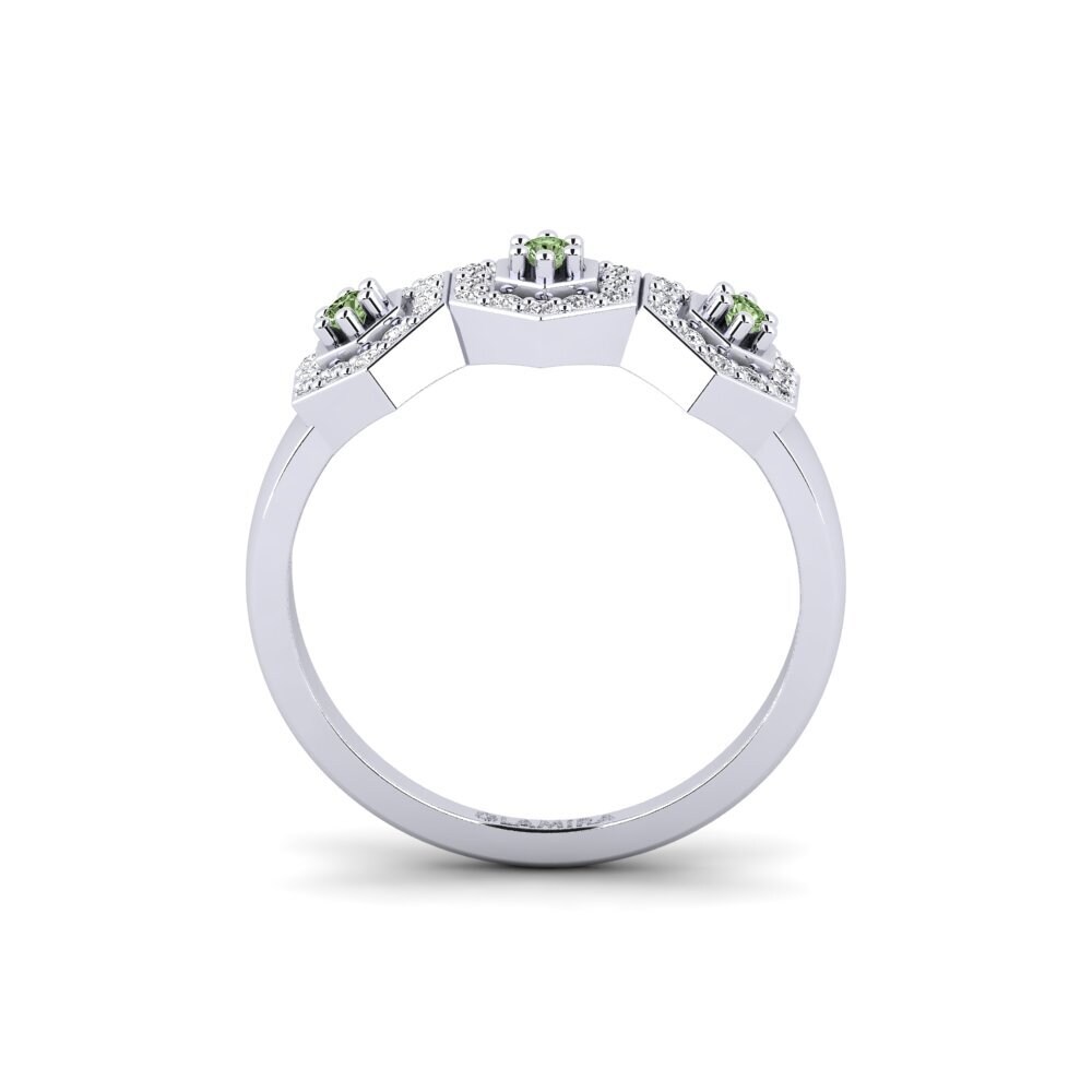Diamante Verde Anel Benitagla