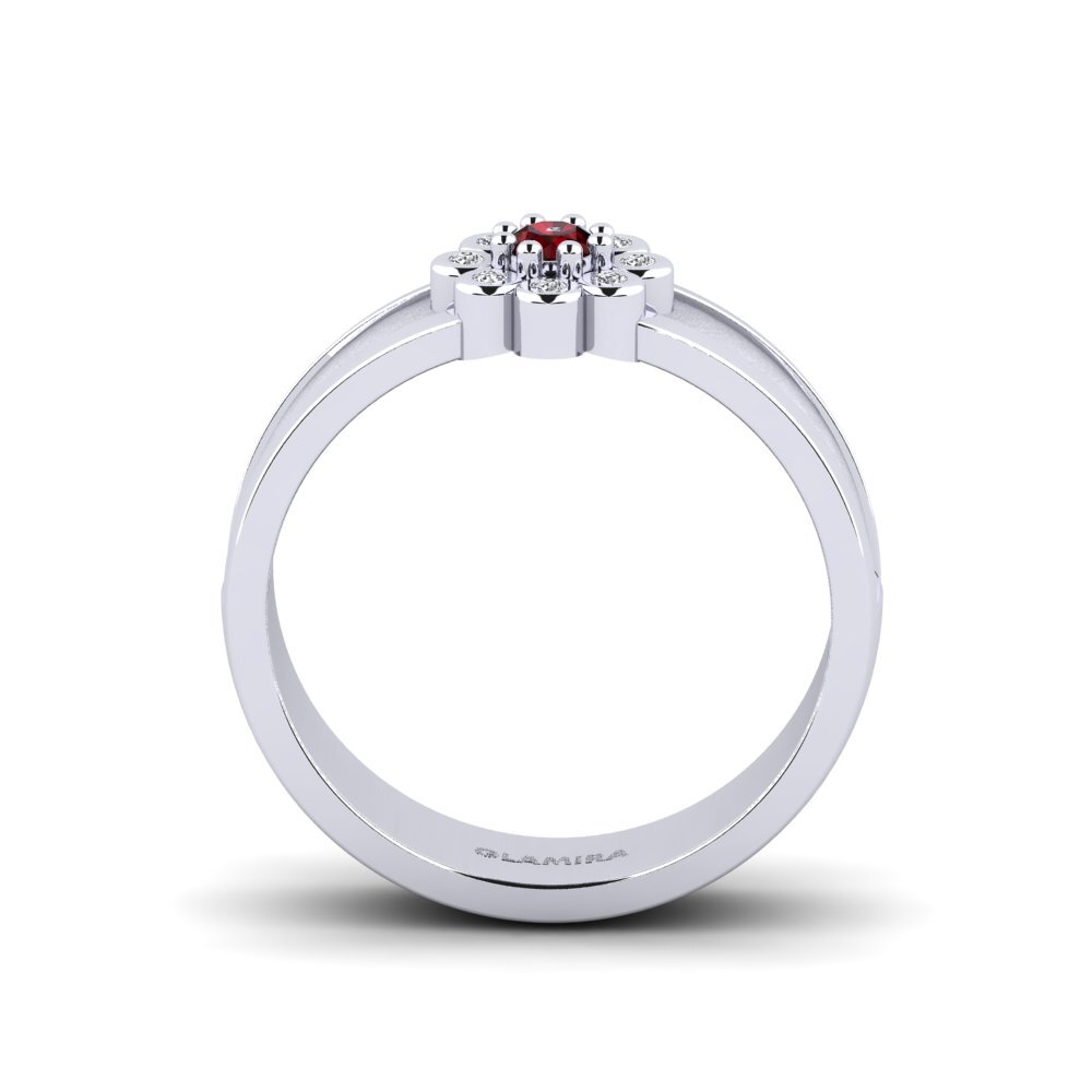 Garnet Ring Bezkres