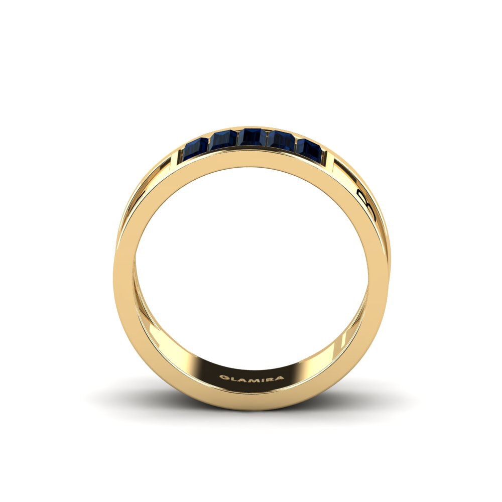 Sapphire Ring Cultured