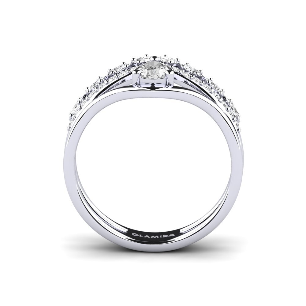 White sapphire Ring Donousa