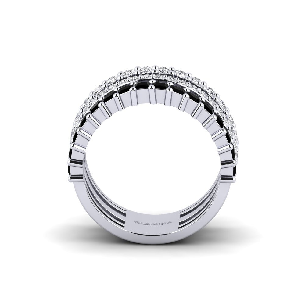 Zafiro negro Anillo Ekstremadura