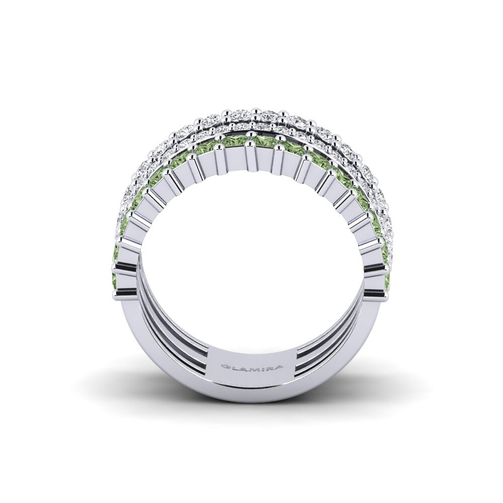Diamante Verde Anel Ekstremadura