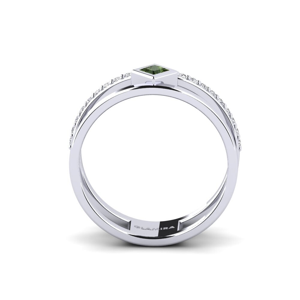 Princesa Zafiro Verde Anillo Elcarpio