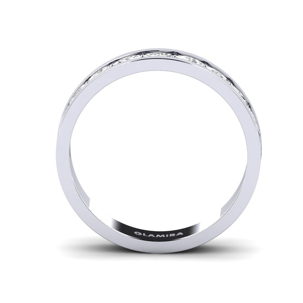 Zafiro blanco Anillo Parou