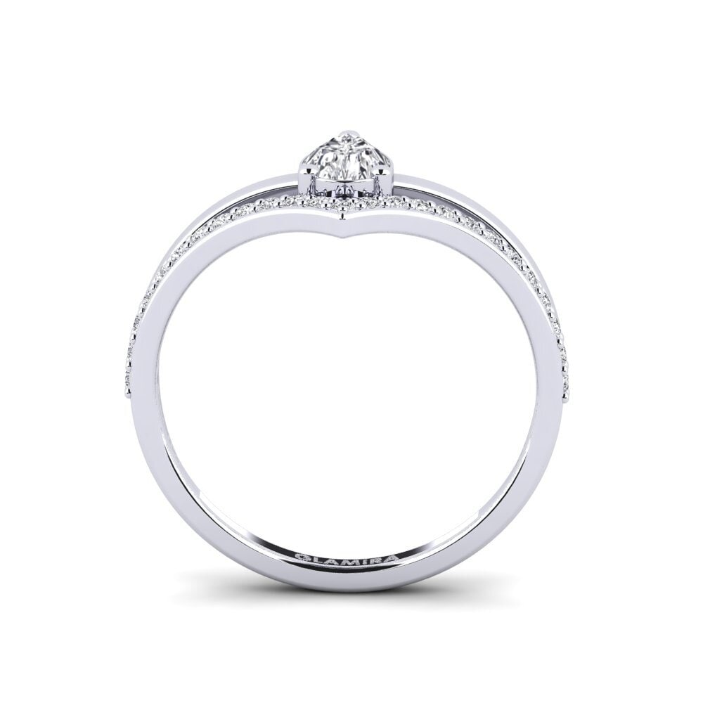14ct White Gold Ring Villaharta