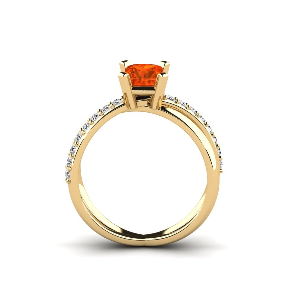 Ópalo Fuego Anillo Voiron