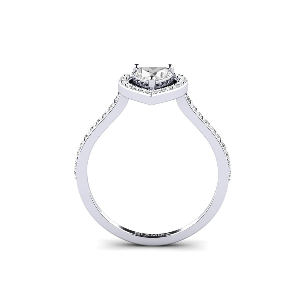 White sapphire Ring Zurgena
