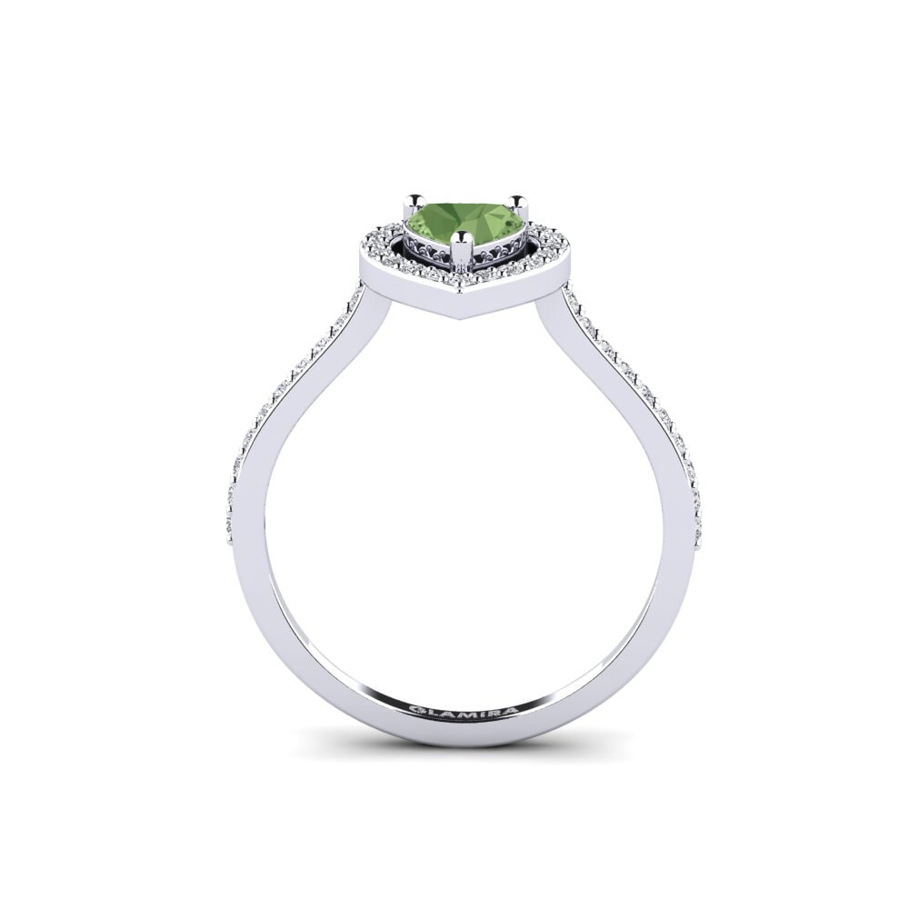 Green Sapphire Ring Zurgena
