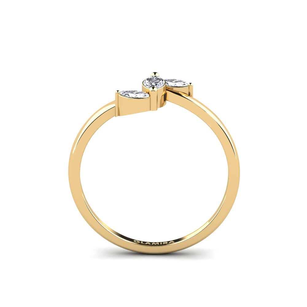 14ct Yellow Gold Engagement Ring Grym