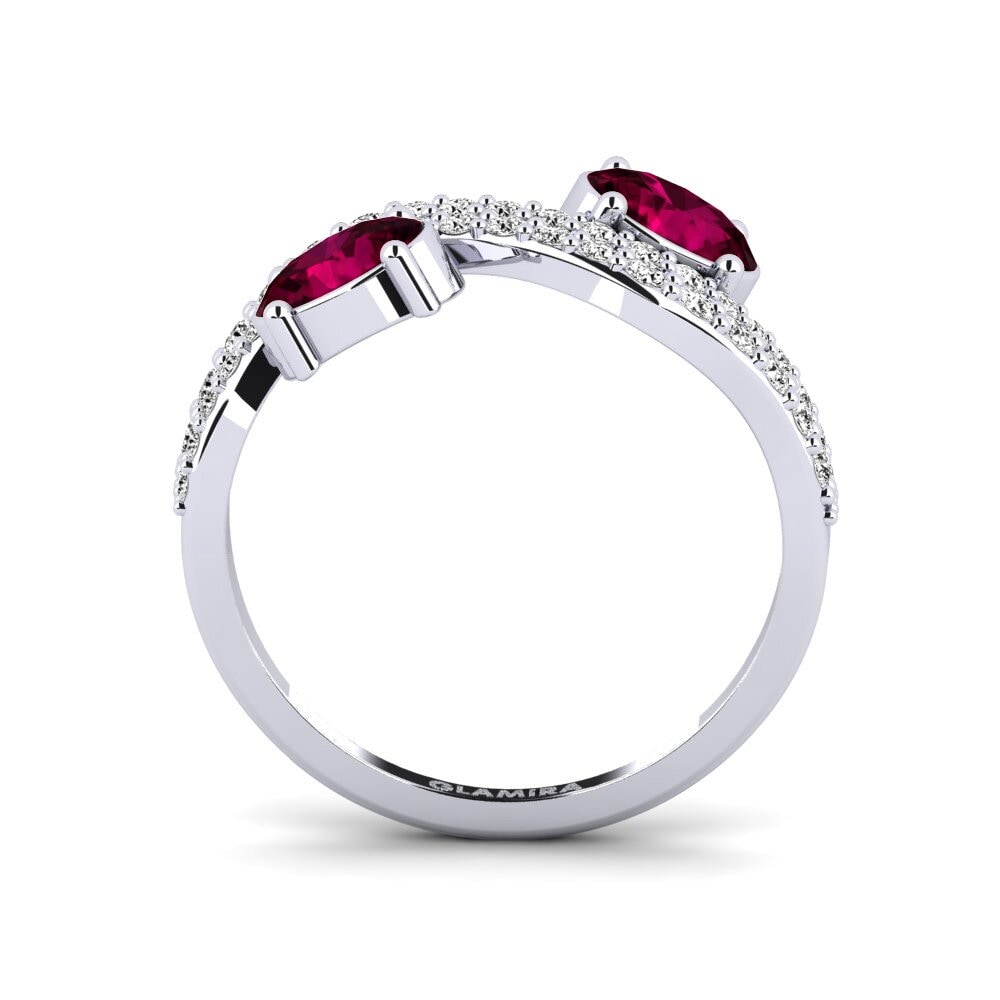 Rhodolite Garnet Ring Halavra
