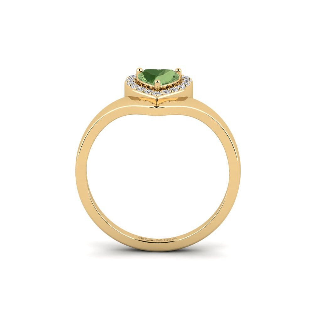 Green Sapphire Ring Institution