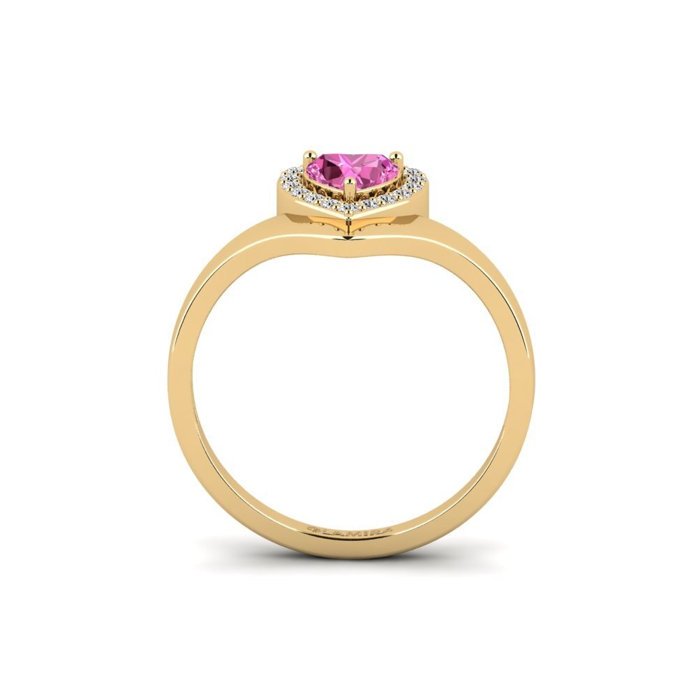 Pink Topaz Ring Institution