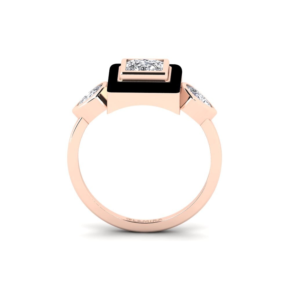 Rotgold 750 Prinzess Ring Irrelevance