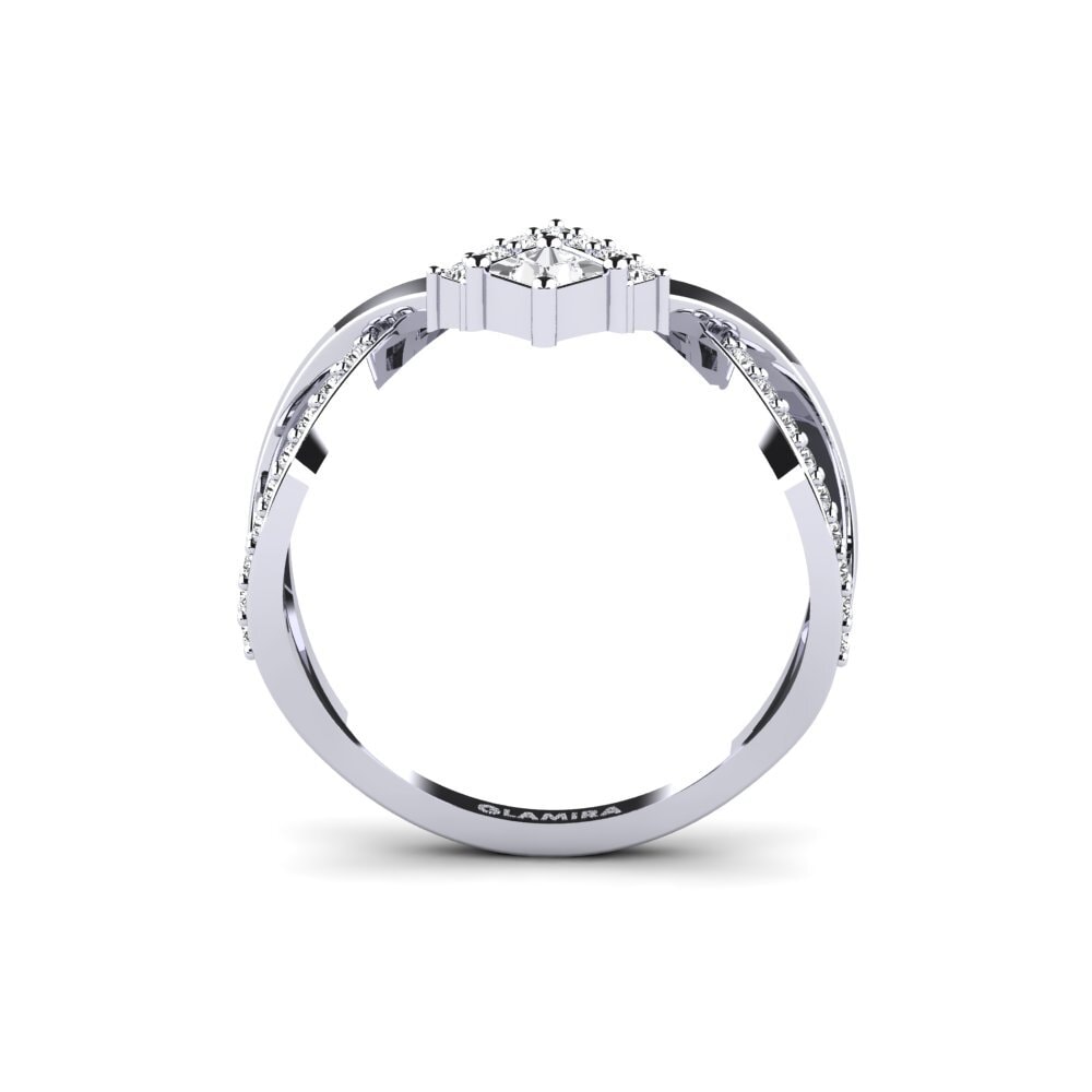 White sapphire Ring Kalavros