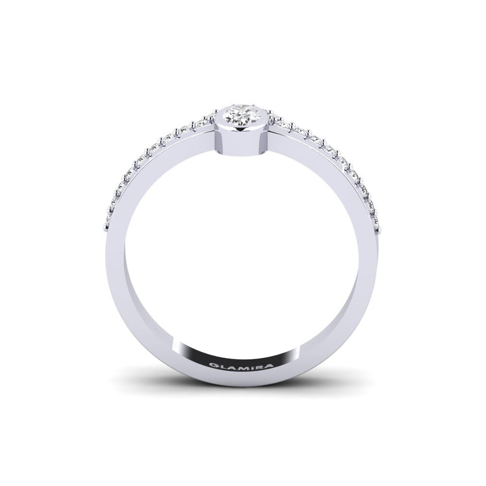 White sapphire Ring Pechina - SET