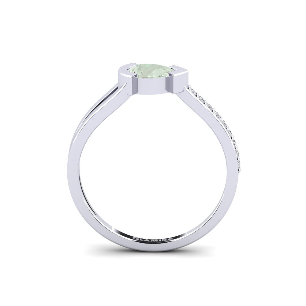 Green Amethyst Ring Pehme