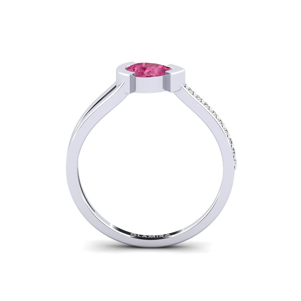 Rosa Turmalin Ring Pehme